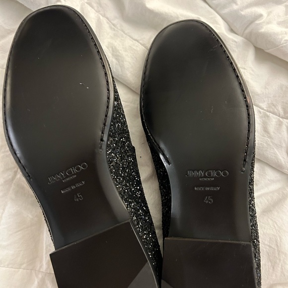 Men’s Jimmy Choo black sequent slip/on loafers size 11.5 NEW - Picture 3 of 7